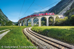 景観列⾞「ベルニナ鉄道」