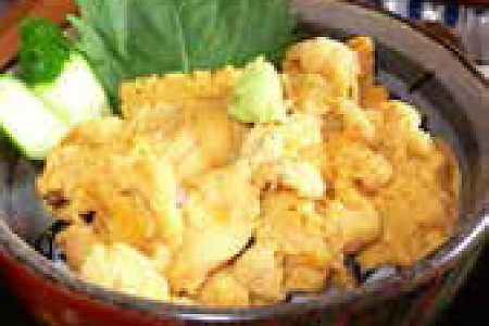 ぜいたくなうに丼
